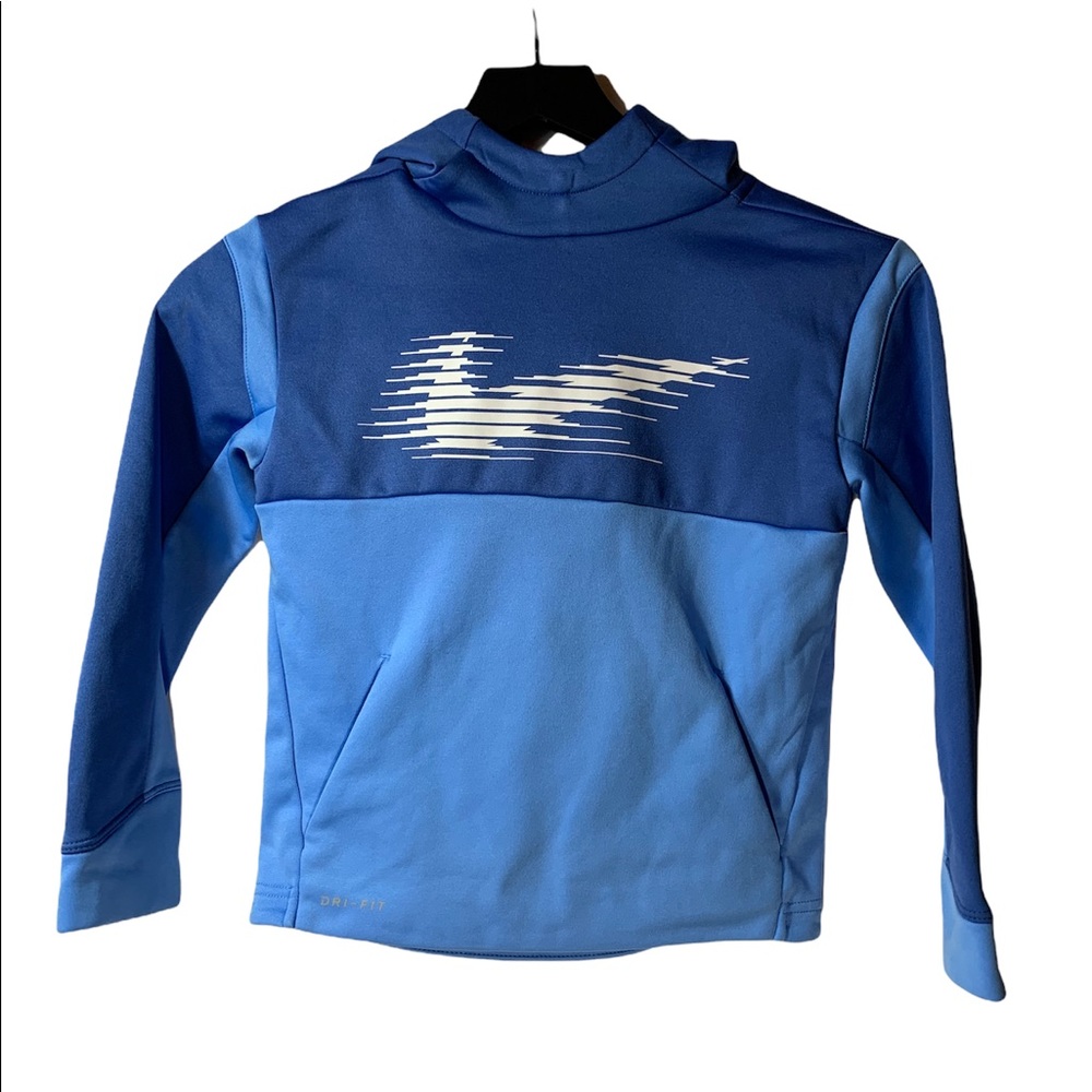 Nike Blue Little Kids Tech Fleece Hoodie